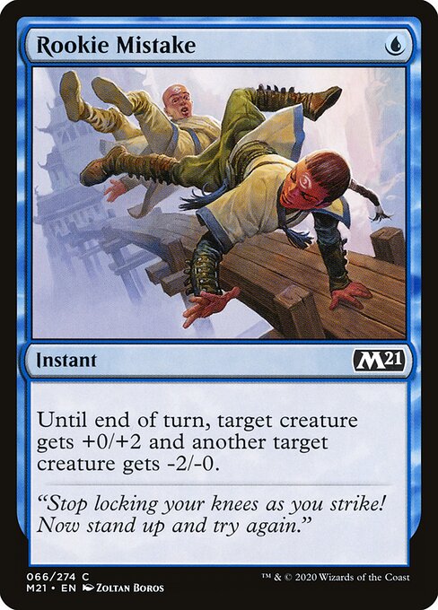 Rookie Mistake (66) (Foil) - Core Set 2021 - Game On