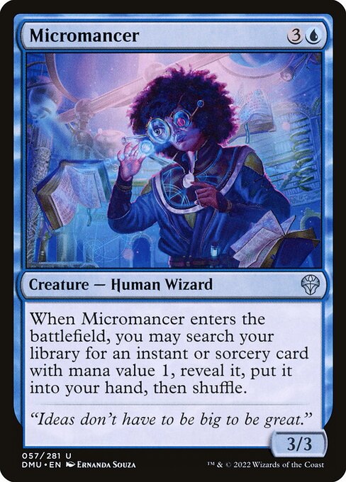 Micromancer (57) (Foil) - Dominaria United - Game On