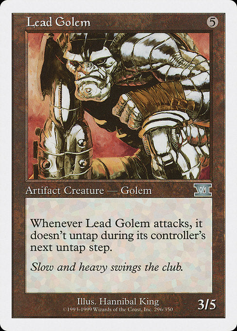 Lead Golem (296) - Classic Sixth Edition - Game On