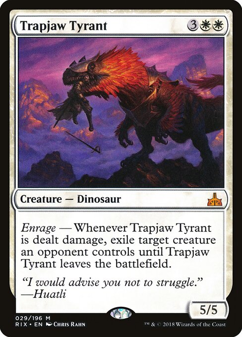 Trapjaw Tyrant (29) - Rivals of Ixalan - Game On