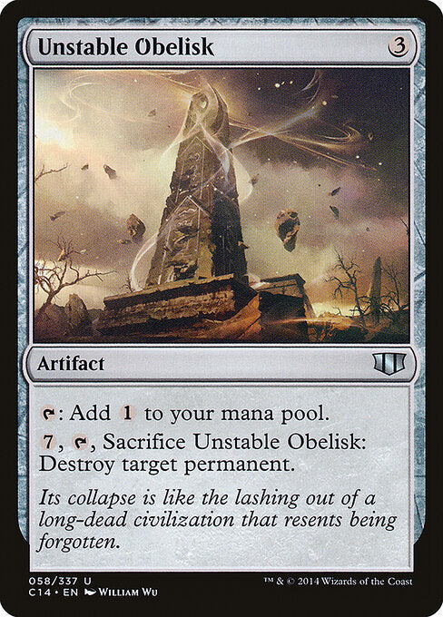 Unstable Obelisk (58) - Commander 2014 - Game On