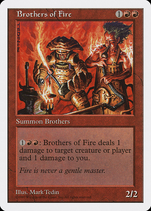 Brothers of Fire (214) - Fifth Edition - Game On