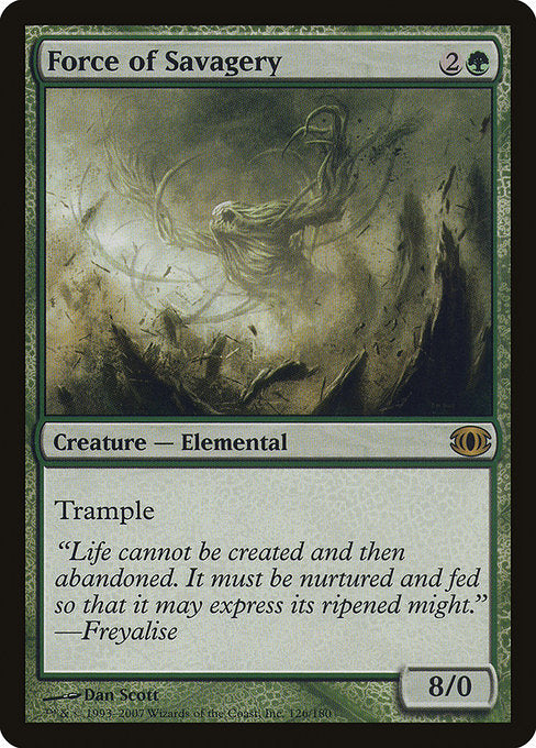 Force of Savagery (126) (Foil) - Future Sight - Game On