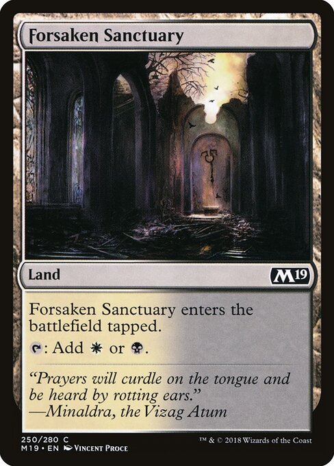 Forsaken Sanctuary (250) - Core Set 2019 - Game On