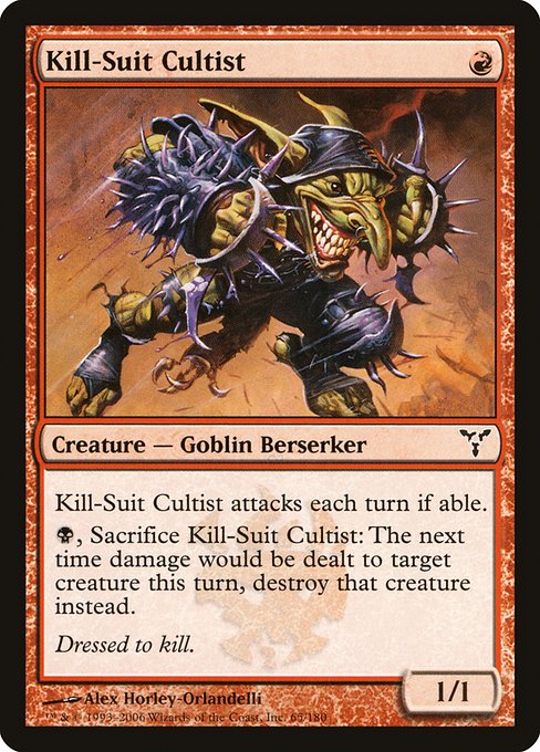 Kill-Suit Cultist (65) (Foil) - Dissension - Game On