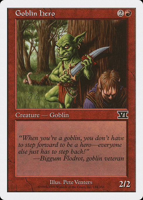 Goblin Hero (184) - Classic Sixth Edition - Game On