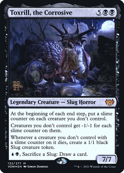Toxrill, the Corrosive (132s) (Foil) - Innistrad: Crimson Vow Promos - Game On