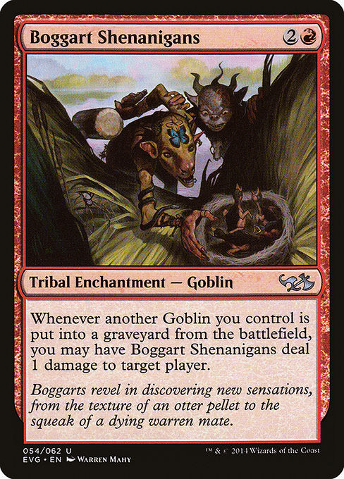 Boggart Shenanigans (54) - Duel Decks Anthology: Elves vs. Goblins - Game On