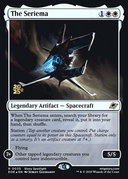 The Seriema (35s) (Foil) - Edge of Eternities Promos - Game On