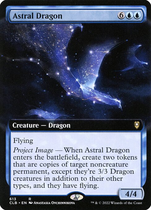 Astral Dragon (613) - EXTENDED ART - Commander Legends: Battle for Baldur's Gate - Game On