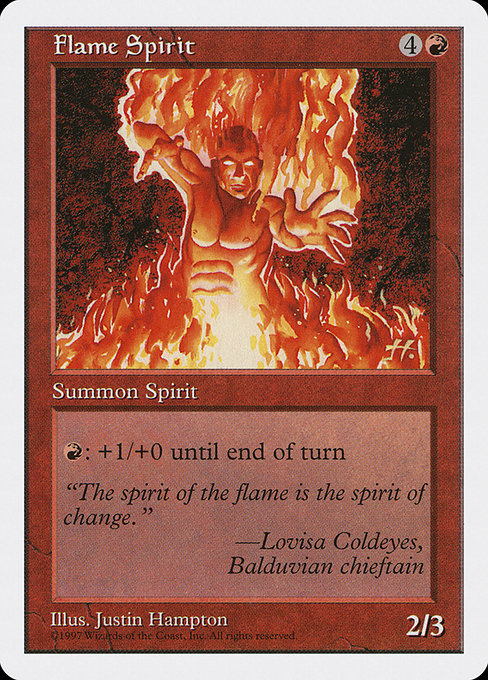 Flame Spirit (229) - Fifth Edition - Game On