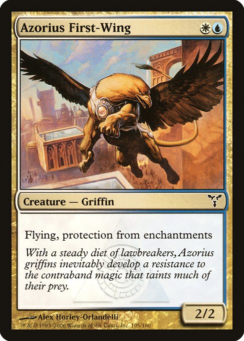Azorius First-Wing (105) (Foil) - Dissension - Game On