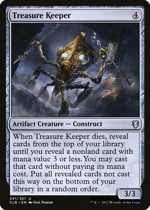 Treasure Keeper (341) (Foil) - Commander Legends: Battle for Baldur's Gate - Game On