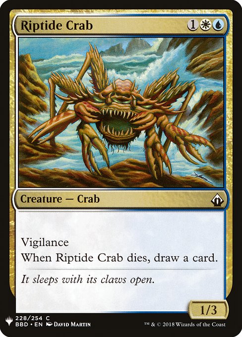 Riptide Crab (BBD-228) - The List - Game On