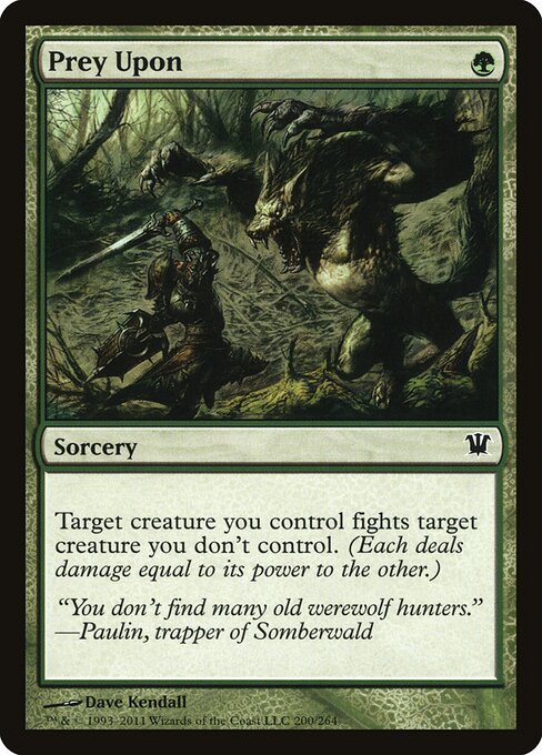 Prey Upon (200) - Innistrad - Game On
