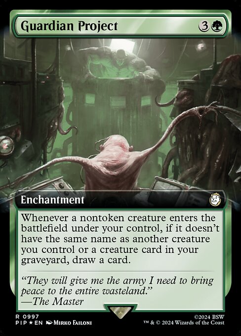 Guardian Project (997) - EXTENDED ART - Fallout - Game On