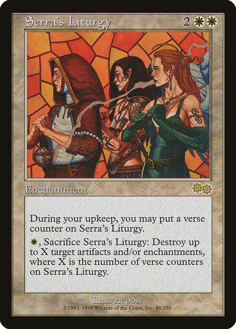 Serra's Liturgy (49) - Urza's Saga - Game On