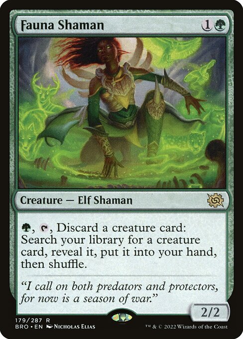 Fauna Shaman (179) (Foil) - The Brothers' War - Game On