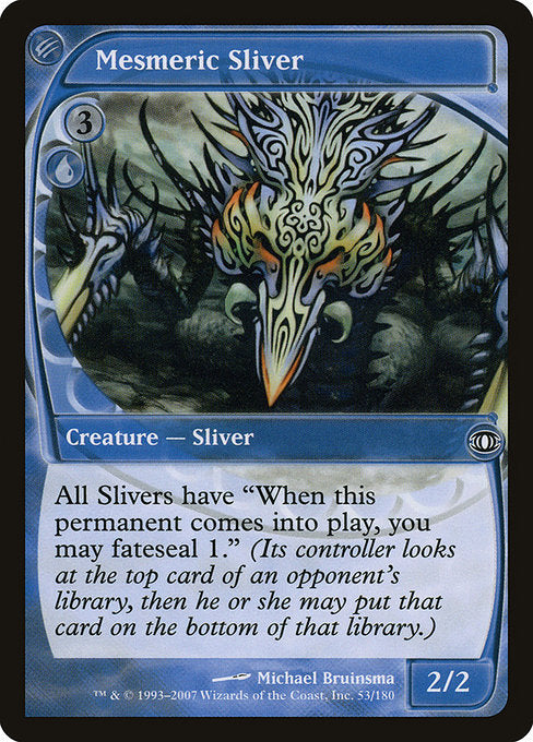 Mesmeric Sliver (53) - Future Sight Game On Mesmeric Sliver (53) - Future Sight Game On