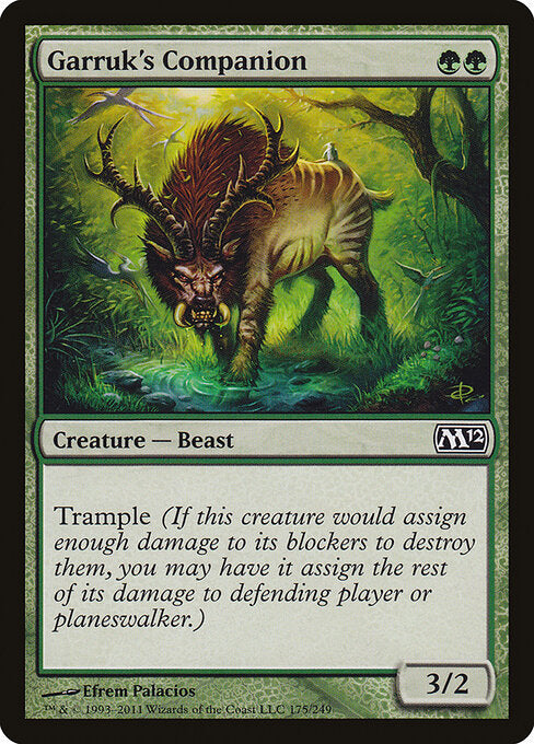 Garruk's Companion (175) - Magic 2012 - Game On