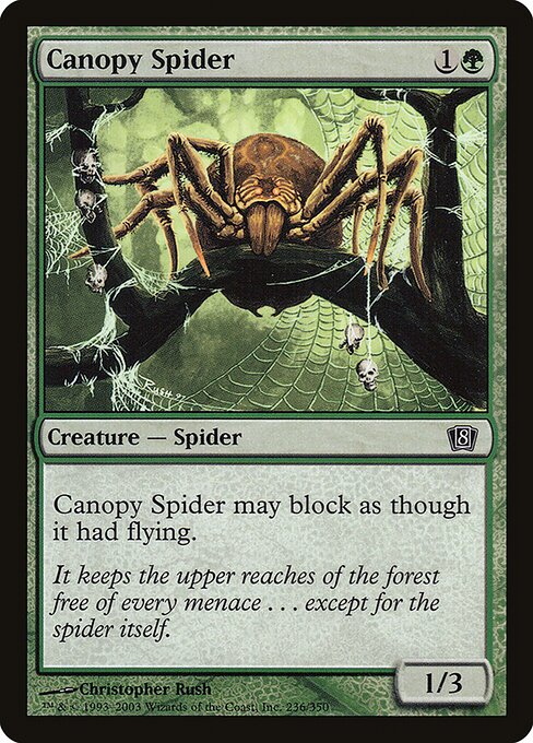 Canopy Spider (236★) - Eighth Edition - Game On