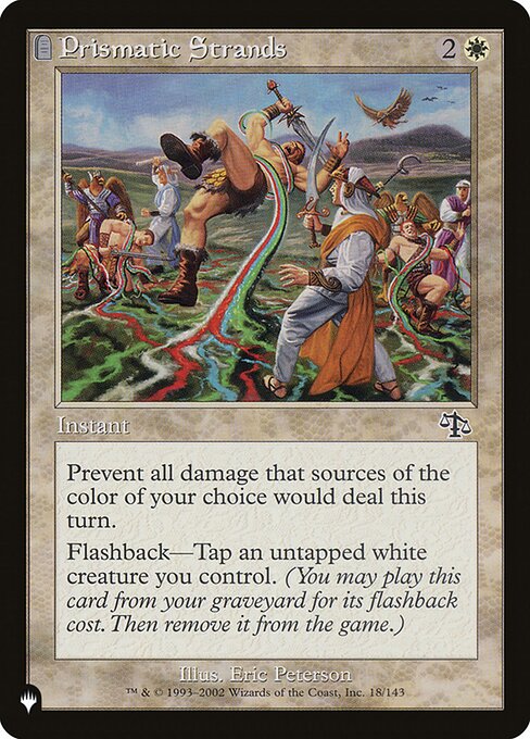 Prismatic Strands (JUD-18) - The List - Game On