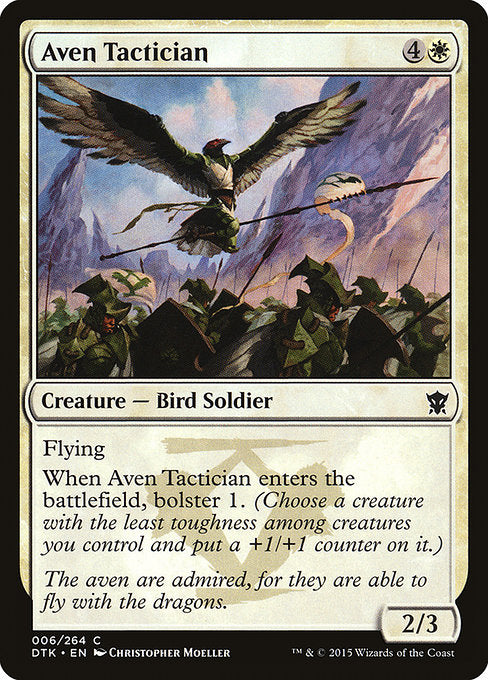 Aven Tactician (6) (Foil) - Dragons of Tarkir - Game On