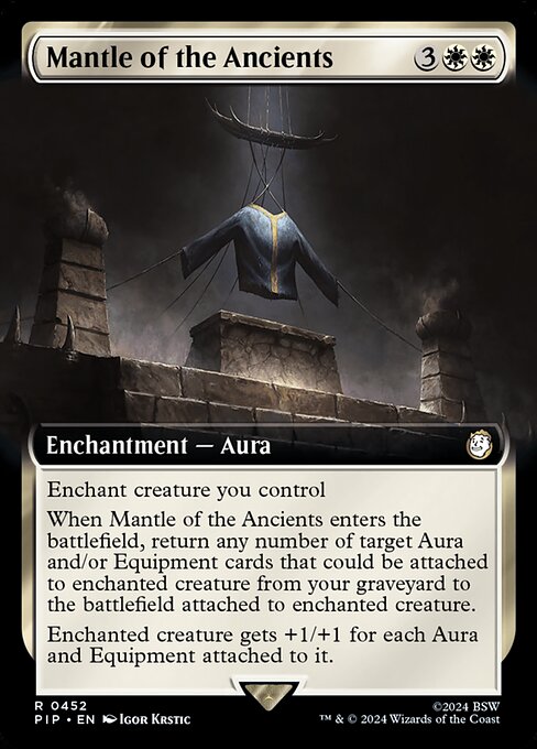 Mantle of the Ancients (452) - EXTENDED ART (Foil) - Fallout - Game On