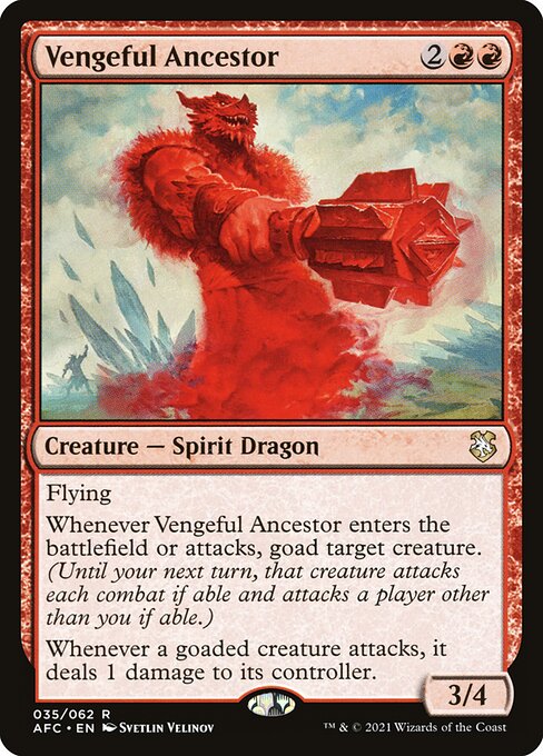 Vengeful Ancestor (35) - Forgotten Realms Commander - Game On