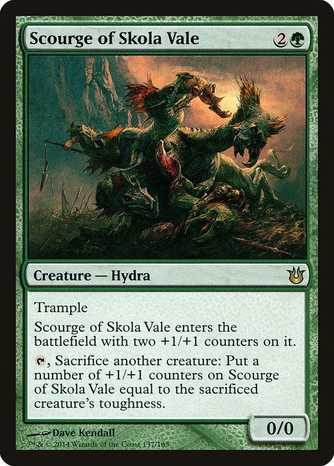 Scourge of Skola Vale (137) (Foil) - Born of the Gods - Game On