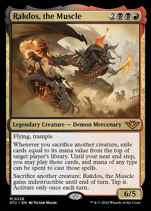 Rakdos, the Muscle (226) - Outlaws of Thunder Junction - Game On