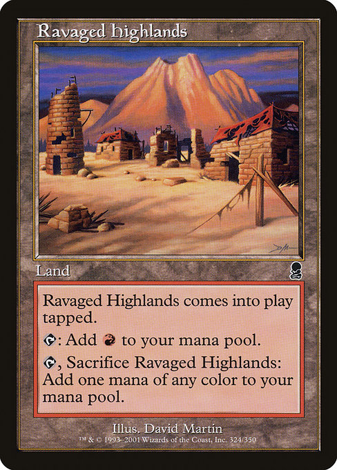 Ravaged Highlands (324) (Foil) - Odyssey - Game On