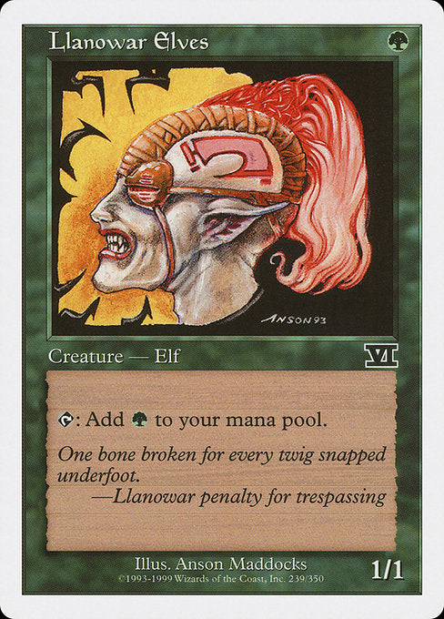 Llanowar Elves (239) - Classic Sixth Edition - Game On