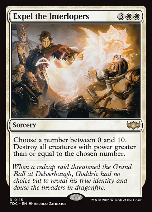 Expel the Interlopers (115) - Tarkir: Dragonstorm Commander - Game On