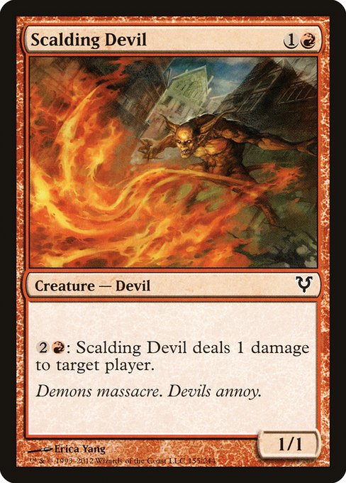 Scalding Devil (155) (Foil) - Avacyn Restored - Game On