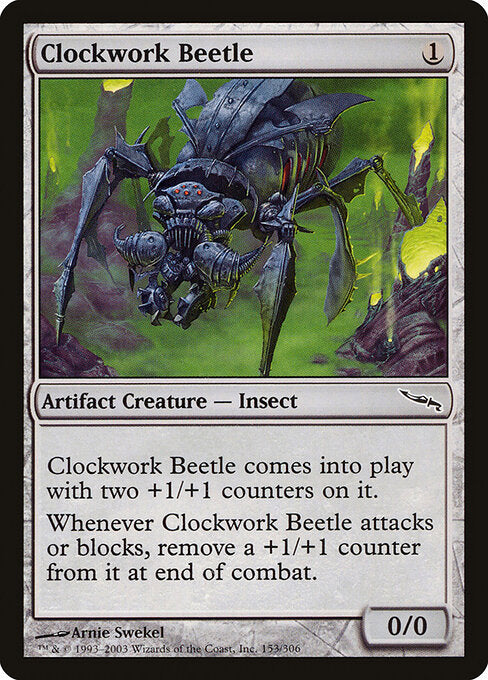 Clockwork Beetle (153) - Mirrodin - Game On