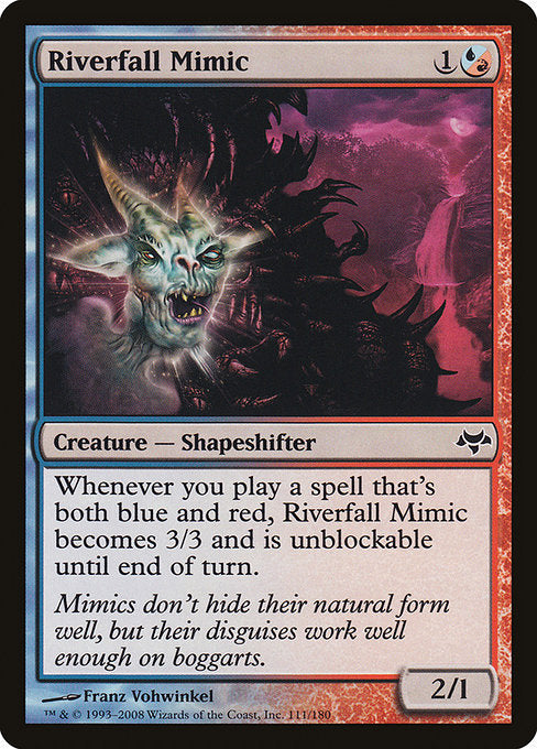 Riverfall Mimic (111) (Foil) - Eventide - Game On
