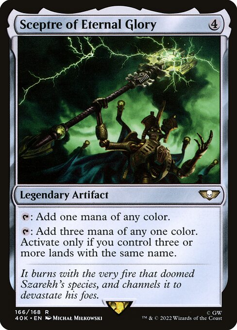 Sceptre of Eternal Glory (166) - Warhammer 40,000 Commander - Game On