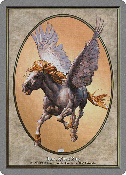 Pegasus (1) - FULL ART - Unglued Tokens - Game On