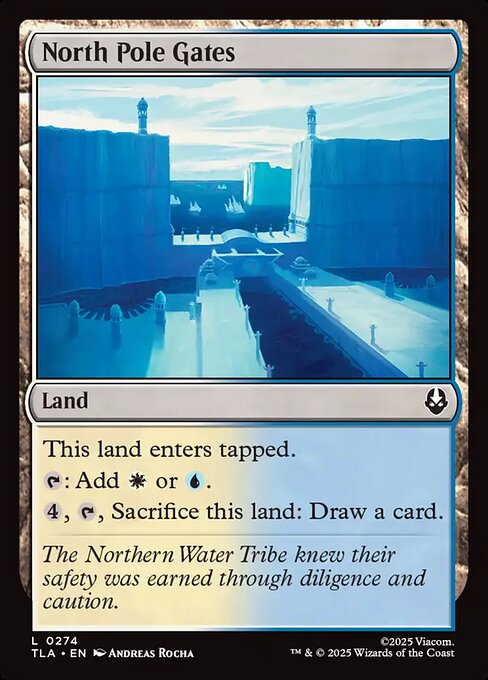 North Pole Gates (274) (Foil) - Avatar: The Last Airbender - Game On