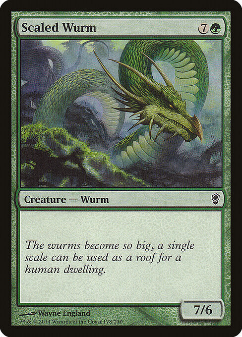 Scaled Wurm (178) - Conspiracy - Game On
