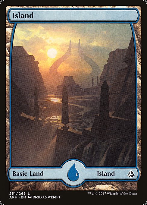 Island (251) - FULL ART - Amonkhet - Game On