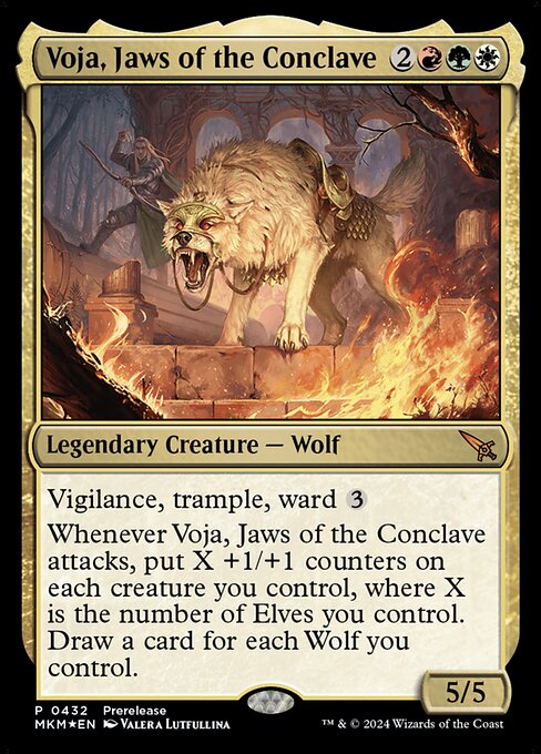 Voja, Jaws of the Conclave (432) (Foil) - Murders at Karlov Manor - Game On