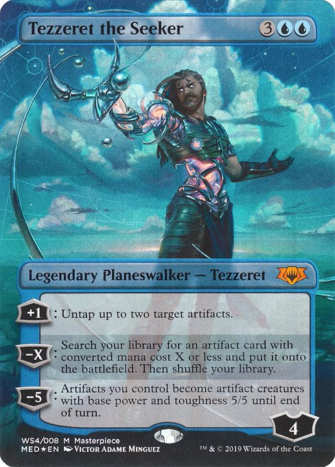 Tezzeret the Seeker (WS4) - BORDERLESS - FULL ART (Foil) - Mythic Edition - Game On