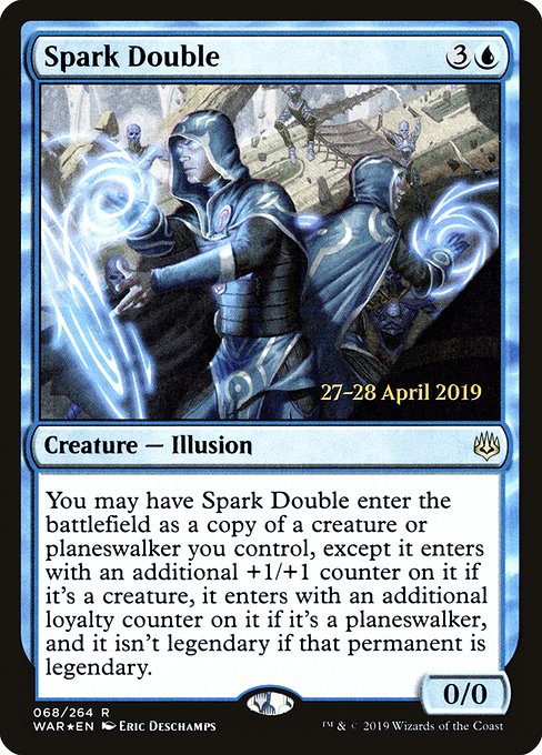 Spark Double (68s) (Foil) - War of the Spark Promos - Game On