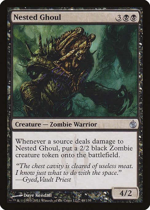 Nested Ghoul (48) (Foil) - Mirrodin Besieged - Game On