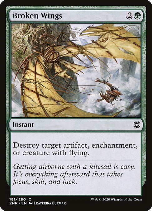 Broken Wings (181) (Foil) - Zendikar Rising - Game On