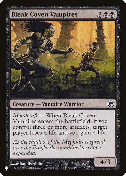 Bleak Coven Vampires (SOM-55) - The List - Game On