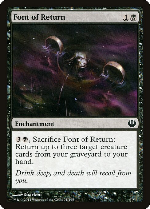 Font of Return (71) (Foil) - Journey into Nyx - Game On