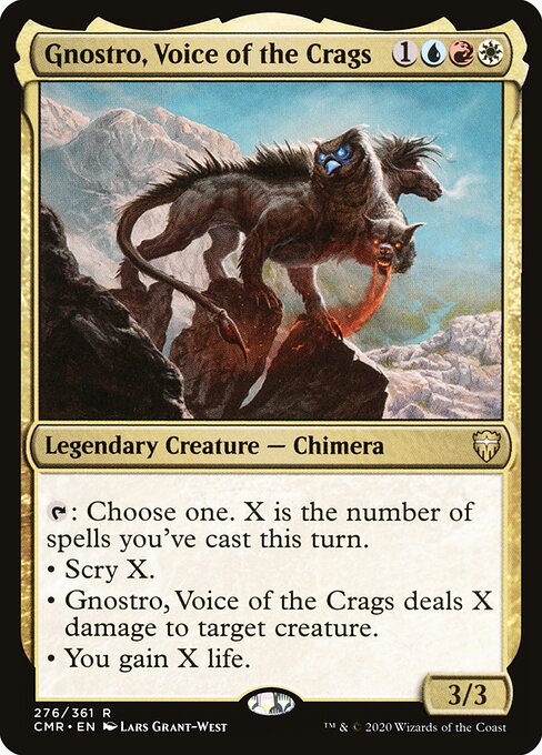 Gnostro, Voice of the Crags (276) - Commander Legends - Game On